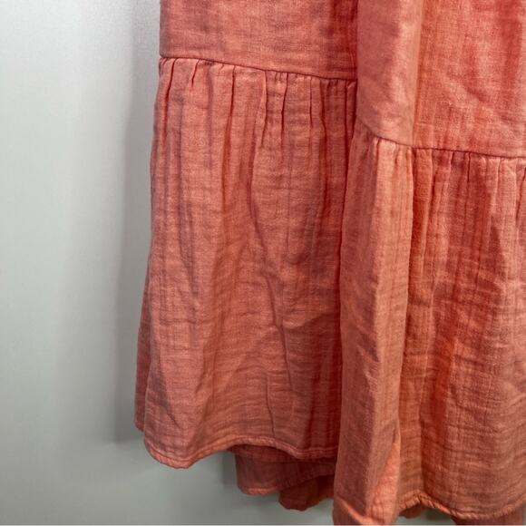 Elan cotton halter midi dress pink - XS - Picture 6 of 16